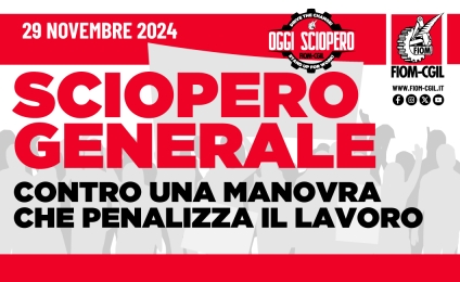 Sciopero generale. Contro una manovra che penalizza il lavoro